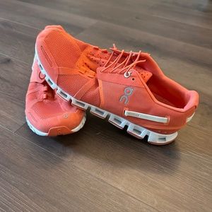 On Cloud running shoes